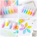B 3707. Mini Egg Shaped Highlighter Set.
