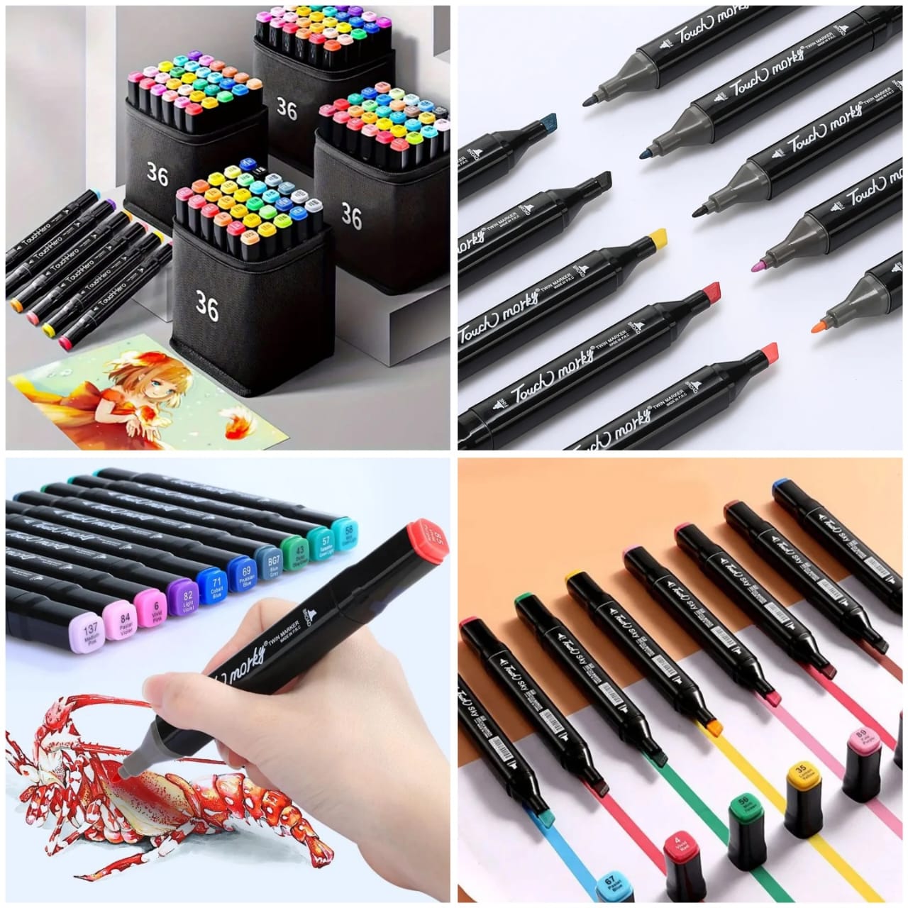 B 4903. Art Markers 36pc